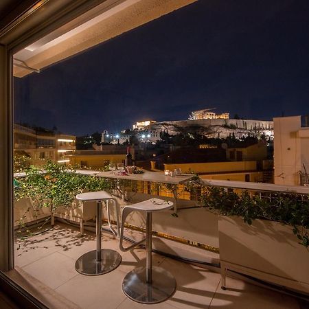 Unique Acropolis View Lägenhet Aten Exteriör bild